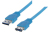 shiverpeaks USB 3.0, 1.8m USB Kabel 1,8 m USB 3.2 Gen 1 (3.1 Gen 1) USB A Blau