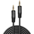 Lindy 35643 audio kabel 3 m 3.5mm Zwart