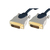 shiverpeaks sp-PROFESSIONAL câble DVI 7,5 m DVI-D Bleu, Chrome