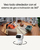Eufy Security Indoor Cam S350, cámara doble, cámara de seguridad con resolución 4K UHD, zoom de 8× y PTZ de 360°, IA para personas y mascotas, ideal para monitor de bebé/cámara ...