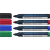 Schneider Schreibgeräte Maxx 290 szövegkiemelő 4 dB Golyóshegyű Fekete, Kék, Zöld, Vörös