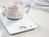 Soehnle Compact 300 White Countertop Square Electronic kitchen scale