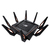 ASUS GT-AX11000 vezetéknélküli router Gigabit Ethernet Háromsávos (2,4 GHz / 5 GHz / 5 GHz) Fekete