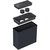 Kondator 935-K210B outlet box Black