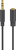 Goobay 97111 Audio-Kabel 0,5 m 3.5mm Schwarz