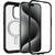 OtterBox Defender Series XT for iPhone 15 Pro, Dark Side (Clear / Black)