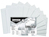 Koperty samoklejące OFFICE PRODUCTS, SK, C6, 114x162mm, 75gsm, 10szt., białe