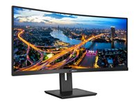 PHILIPS 345B1 C34" VA Curved Monitor, 3440x1440, 5ms, DP/2x HDMI 2.0/4x USB 3.2 , Speaker, Pivot, 180mm höhenverstellb