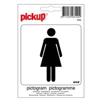 Pickup Pictogram 10x10cm Dames