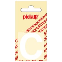 Pickup Plakletter Helvetica 40 mm Wit C