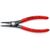 Knipex Sicherungsringzange, gebogen 140 mm 3 → 10 mm