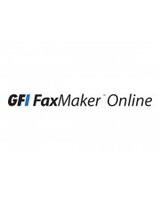 GFI FAXmaker Online fax services Abonnement-Lizenz 1 Jahr 6.000 Faxseiten eingehend/abgehend LOKAL Win