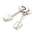 Relaxdays Mini Wandtresor, Schlüssel, Stahl, massiv, Verschlussriegel, kleiner Safe H x B x T: 17 x 23 x 17 cm, hellgrau