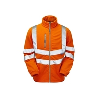 Pulsar Rail PR508 Interactive Hi-Vis Fleece Jacket Orange - Size X SMALL