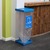 Box Cycle Recycling Bin - 60 Litre Box Cycle - Silver Body