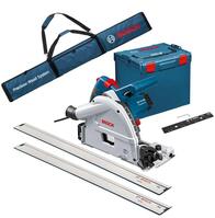 Bosch GKT55GCE Plunge Saw with 2x Guide Rails,Connector,Bag 240v