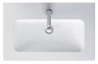 DURAVIT 23426332001 Möbelwaschtisch ME by Starck m ÜL m HLB 630x400mm 1 HL we sd