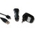 Set di accessori 4 in 1 per micro USB: caricabatterie, adattatore per auto, dati e cavo di ricarica