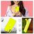 NALIA Chiaro Cover Neon compatibile con iPhone 12 Custodia, Trasparente Colorato Silicone Copertura Traslucido Bumper Resistente, Protettiva Antiurto Skin Sottile Case Morbido G...