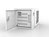 Good Connections® ANTARES T10 Tablet-Ladeschrank, UV-C Desinfektion, grau