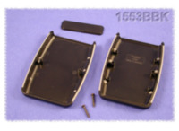 ABS Handgehäuse, (L x B x H) 117 x 79 x 25 mm, schwarz (RAL 9005), IP54, 1553BBK