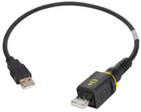 USB 2.0 Verbindungskabel, PushPull (V4) Typ A auf USB Stecker Typ A, 2 m, schwar
