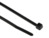 Kabelbinder, lösbar, Polyamid, (L x B) 100 x 2.5 mm, Bündel-Ø 22 mm, natur, -40
