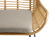 Sitzkissen Tomeo 2-Sitzer; 55x100x4 cm (BxLxH); hellgrau; einfarbig