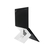R-Go Riser Attachable Laptop Stand, integrated, adjustable, white