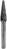 Keményfém maróstift, kúposfejű 8mm átmérőjű RUKO 116234