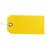 ValueX Reinforced Coloured Strung Tag 120x60mm Yellow (Pack 1000) T257824