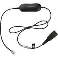 GN1200 Smart cord QD to RJ10 0.8m. Accessoires voor hoofdtelefoons / headsets