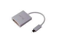 USB-C to DVI adapter aluminum housing - silver USB Graphics Adapter