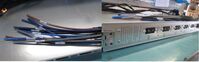 PDU 80A 480V HINGED R WITH MONITOR Inny
