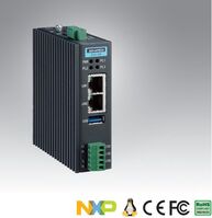 NXP i.MX8M Quad Core Cortex A53 High-Performance IoT Gateway, 1.3GHz,2xLAN,2xCOM,1xmPCIe w/EdgeLinGateways/Controllers