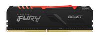 16GB 3000MHz DDR4 CL15 DIMM , Kit of 2 FURY Beast RGB ,