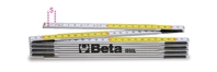 Beta 016900200 1690L/2-Houten Duimstok 2 m