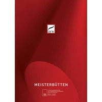 Briefblock Meisterbütten, A4, 50 Blatt, blanko DFW 840100