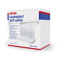 Leukoplast soft white Wundschnellverband weiß Bsn 5m x 8cm (1 Stück), Detailansicht