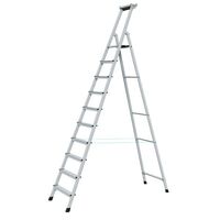 Professional step ladder, single sided access