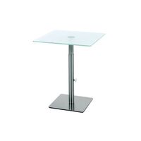 Side table, height adjustable