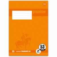Vokabelheft Premium A6 32 Blatt