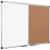 Kombitafel Maya Kork/Whiteboard magnetisch 120x120cm