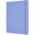 Notizbuch XL 19x25cm blanko Hardcover 96 Blatt hortensienblau