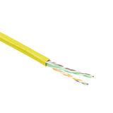 ACT CAT6A U/UTP PVC patch 305 m geel