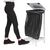 Jantex Free Standing Sack Holder in White Made of Steel Pedal Operated