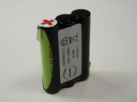 Pack(s) Batterie Nimh 3x AAA 3S1P ST1 3.6V 800mAh HBL