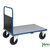 Kongamek galvanised steel deck platform trucks, single ended panel