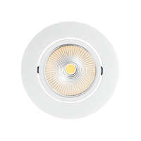 LED Downlight 5068 ECO FLAT BIO, rund, 38°, 7,5W, 2700K, IP40, weiß matt
