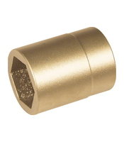 Boca de llave de vaso 1/2 pulg. Hexagonal ancho de llave 30 mm longitud 46 mm sin chispas. ENDRES TOOLS